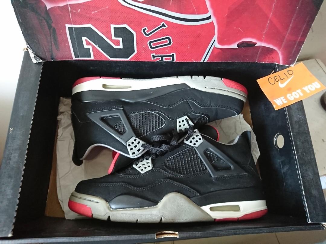 Air Jordan 4 Bred CDP