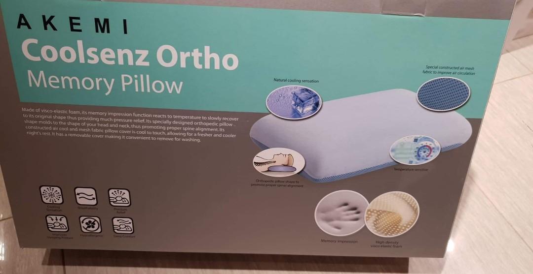 AKEMI Coolsenz Ortho Memory Pillow 