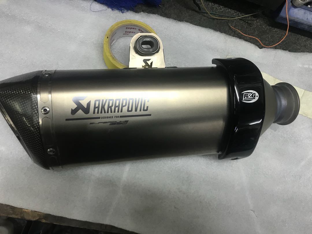 Ktm 1290 super duke r akrapovic exhaust for sale online