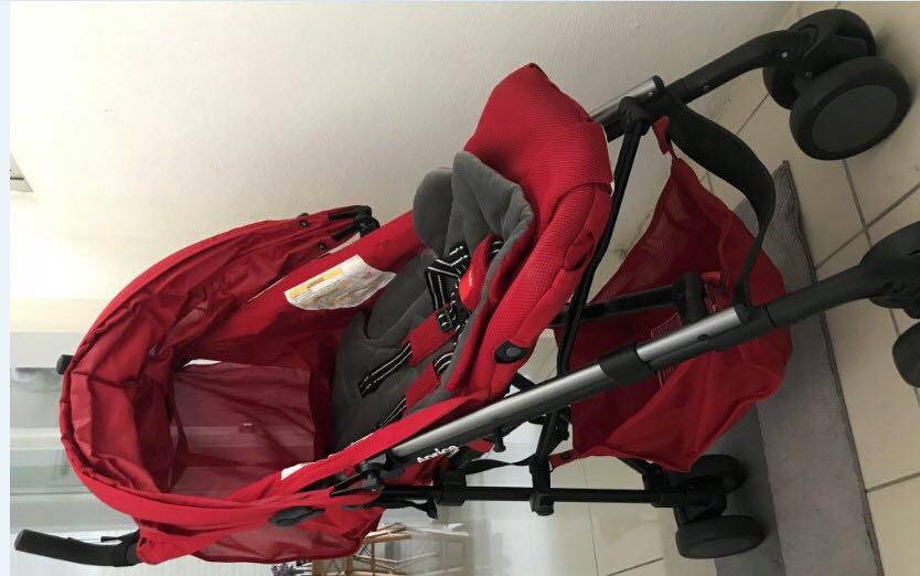 aprica presto flat stroller