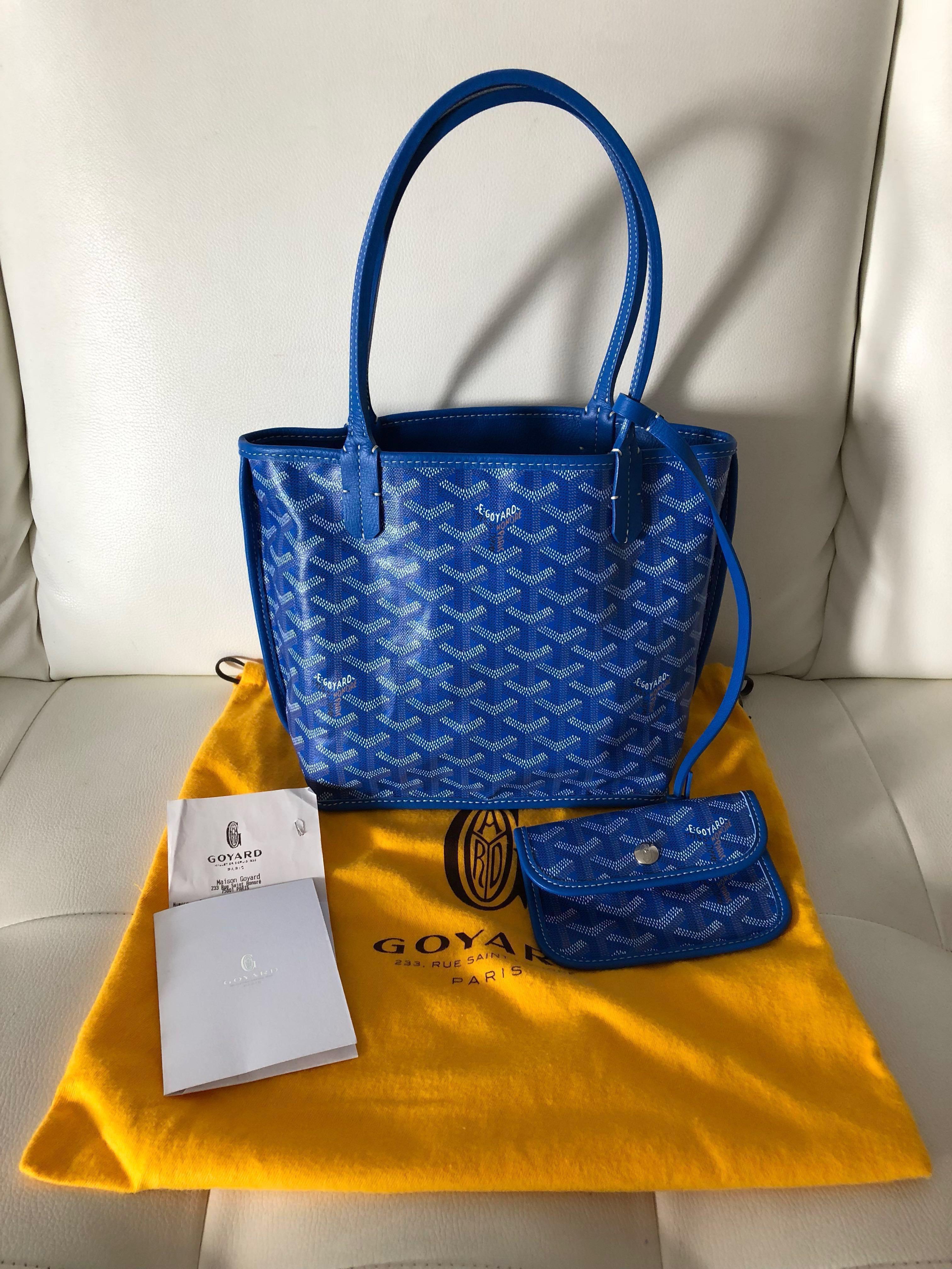 💯Auth GOYARD ANJOU MINI Reversible tote, Luxury, Bags & Wallets on  Carousell