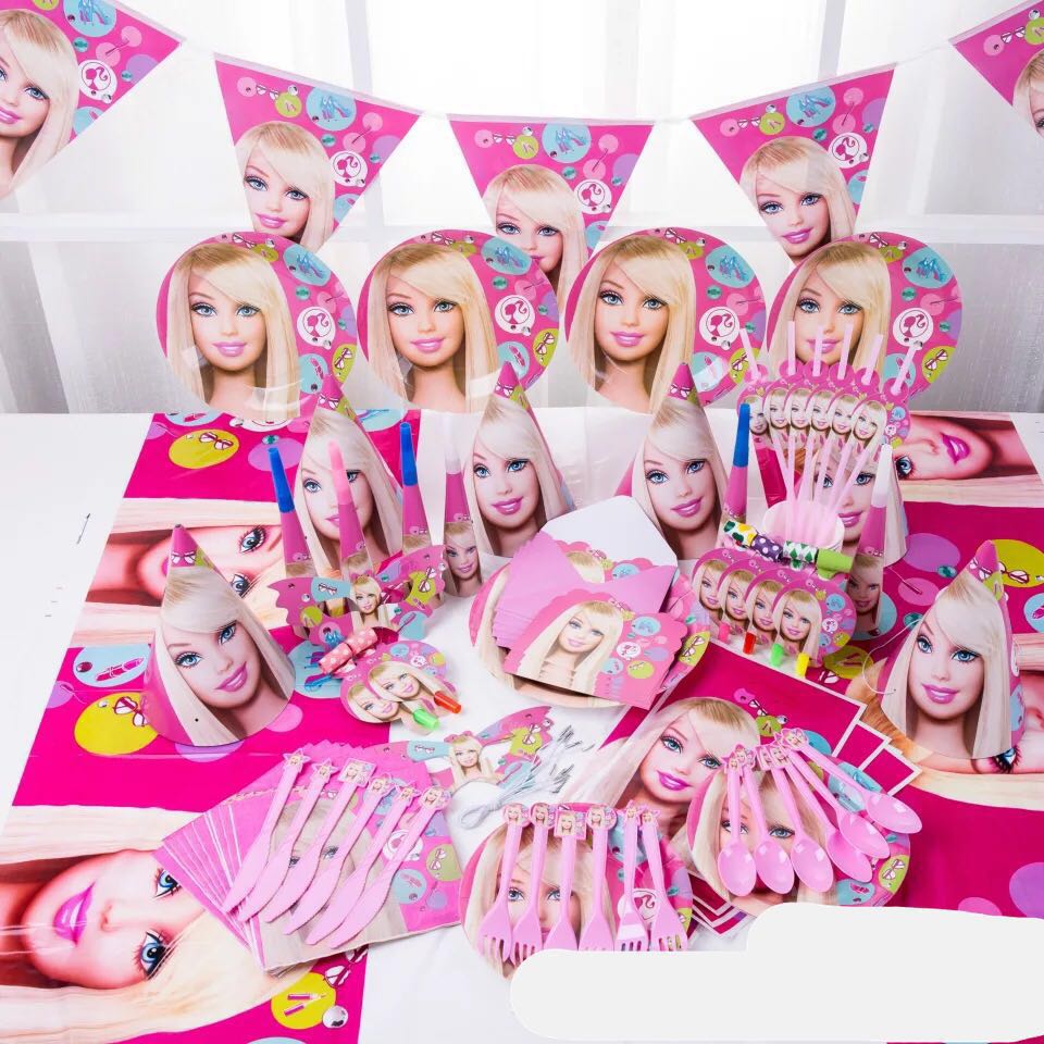 barbie girl party decorations