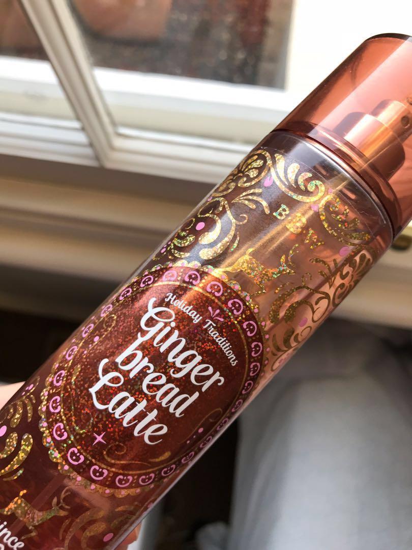 Gingerbread latte hotsell body spray