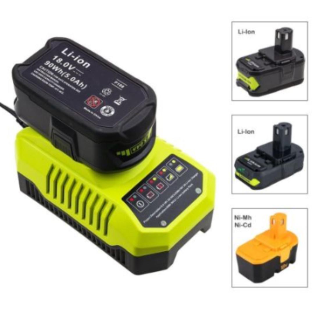 BCL14181H For Ryobi Charger 18V 9 6V 18V Lithium Ion And Ni Mh Ni Cd 