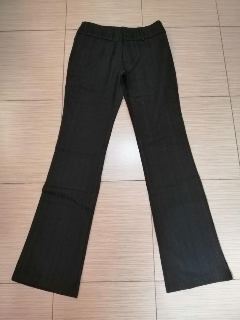 Black office pants / slacks (Category: Other Bottoms) located in Manila. Submitted by classymumsy (Listing ID 195463548, Image 1). Description: never used. pls check pictures for measurements. length - 36inches #ukayfever.