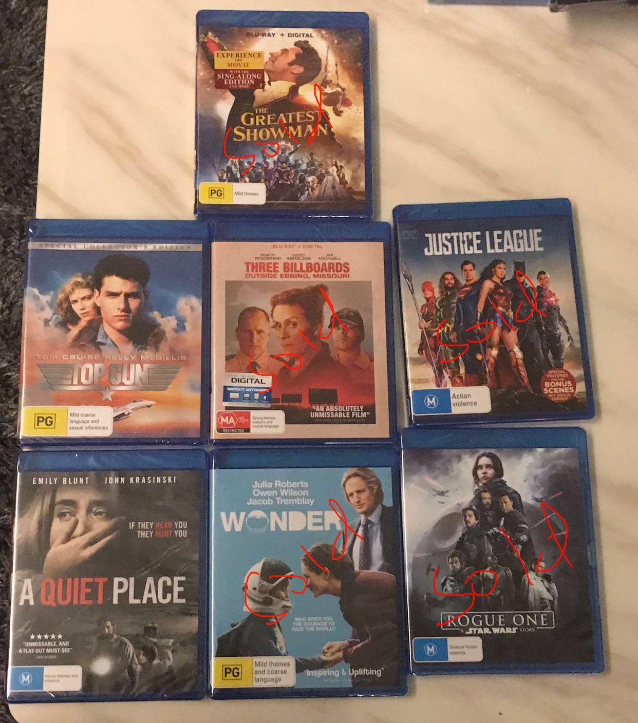 Blu ray (Category: CDs & DVDs) located in Singapore. Submitted by sukiy (Listing ID 193789618, Image 1). Description: First come first serve . New stock Not refundable Collection only at Siglap area .