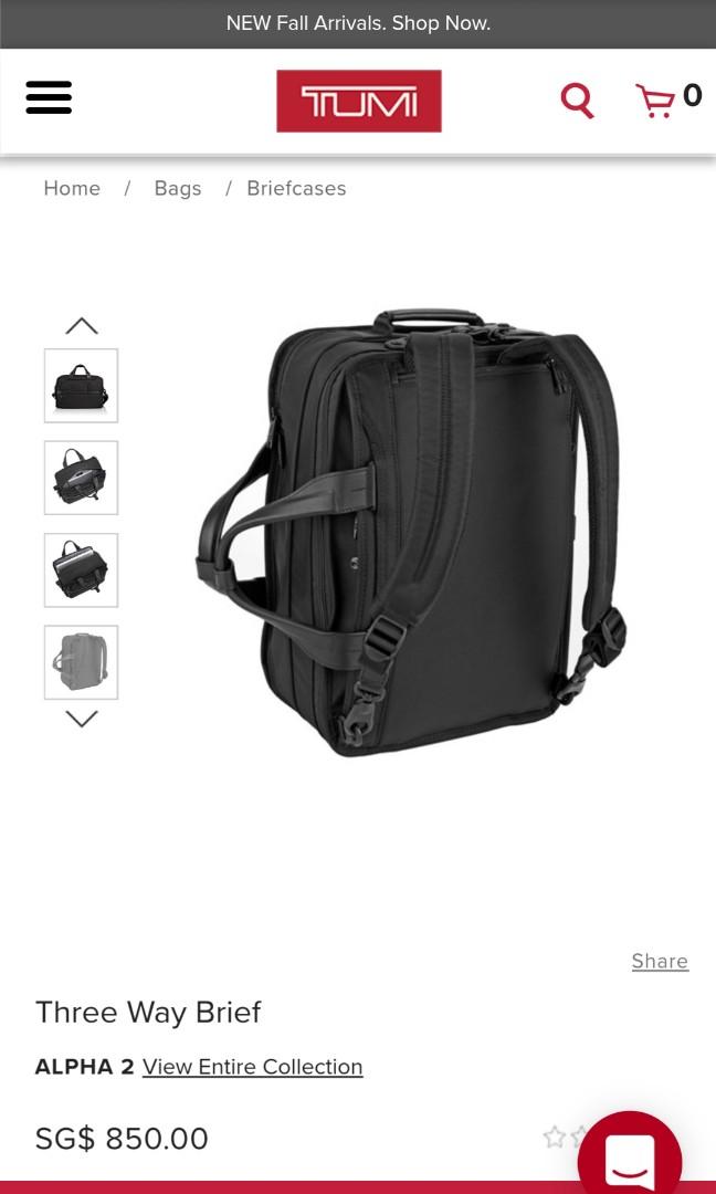 Tumi 3 deals way