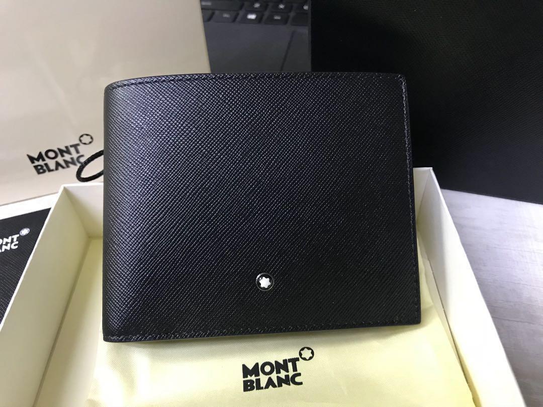 BRAND NEW Mont Blanc Sartorial Wallet 6cc, Men's Fashion, Watches 