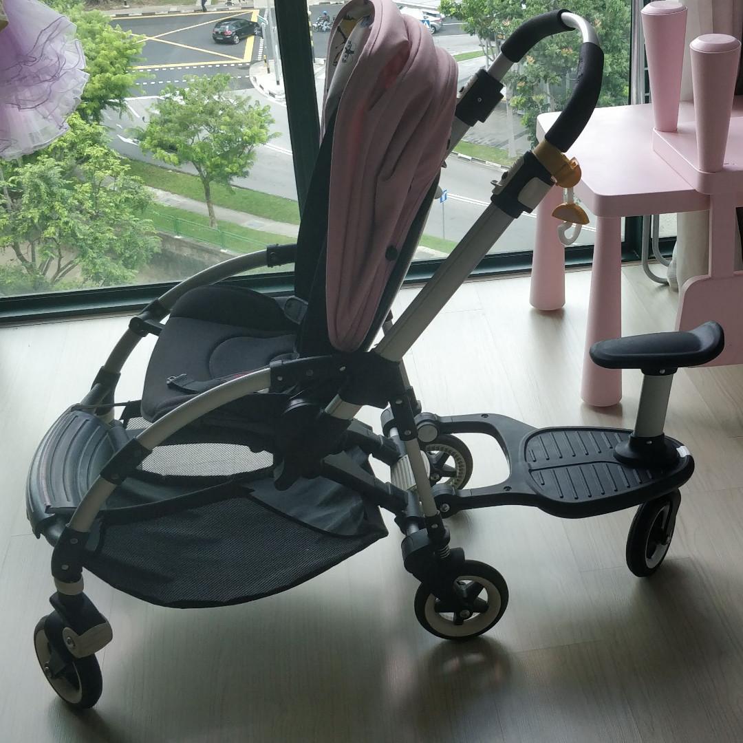 wheeled board stroller