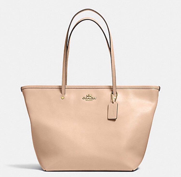 Coach street tote deals