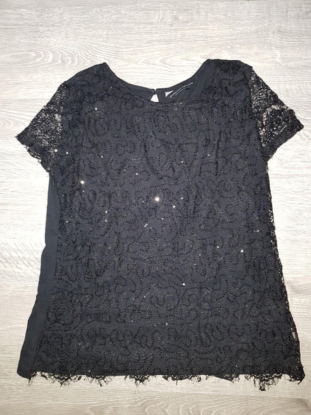 Dorothy Perkins Sequin top, Women's Fashion, Tops, Blouses on Carousell
