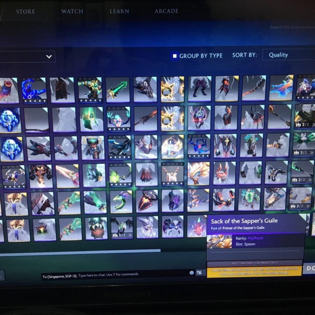 Dota 2 Ti8 Immortal Items Toys Games Video Gaming In Game