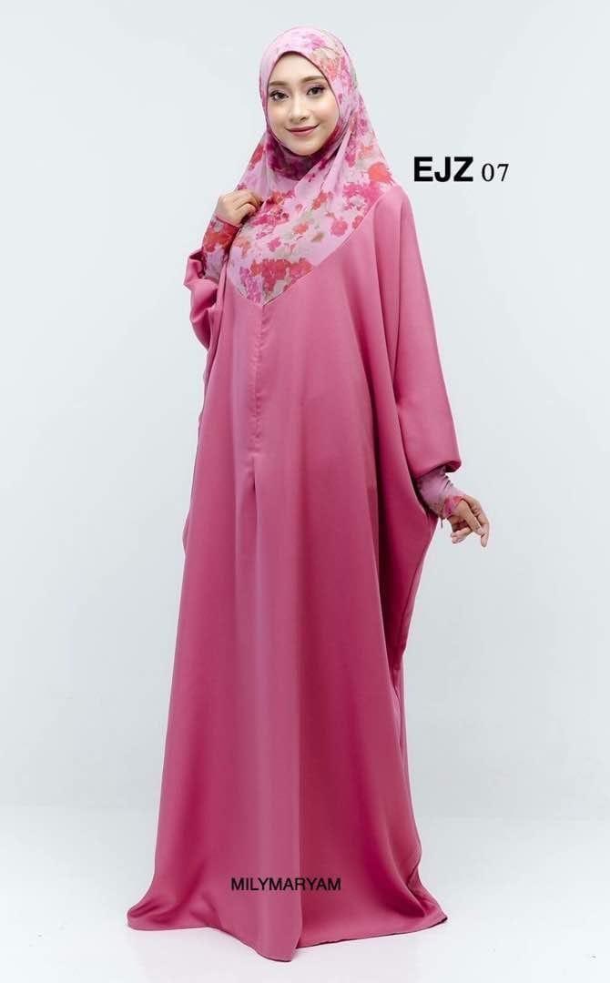 Ez Jubah Jubah And Tudung 2 In 1 Women S Fashion Muslimah Fashion Kaftans Jubahs On Carousell