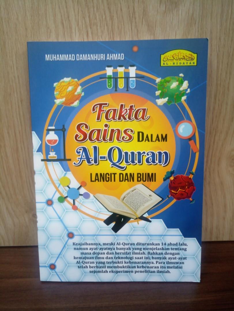 Fakta Sains Dalam Al Quran Books Stationery Books On Carousell