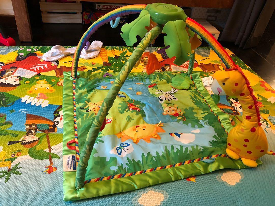 Fisher Price Rainforest Baby Playmat Babies Kids Toys