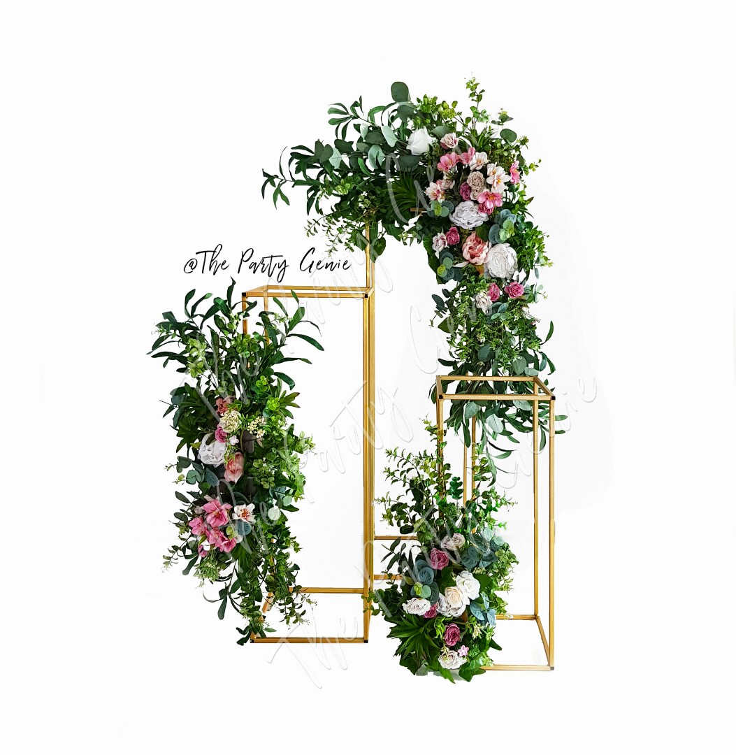 Floral Gold Stand For Wedding Reception Design Craft Others On