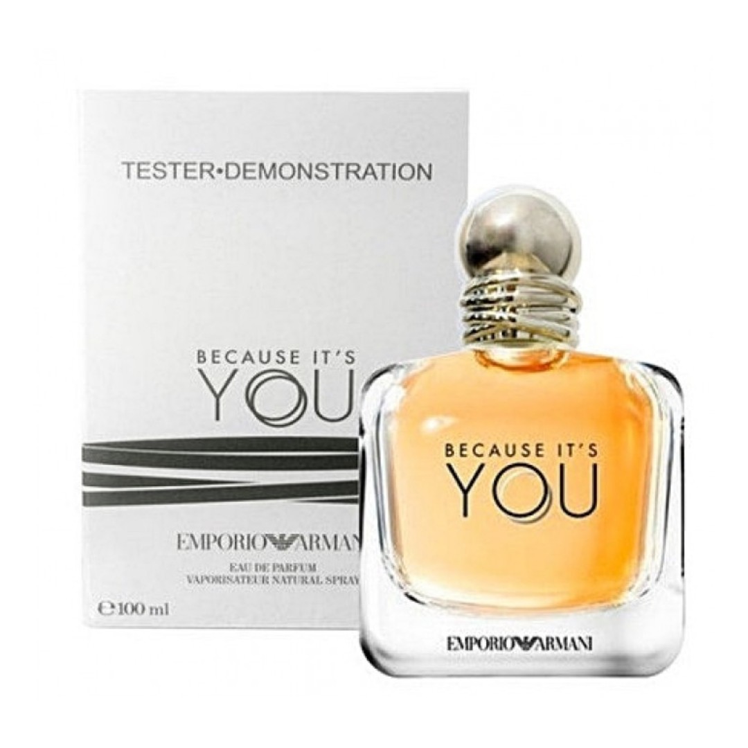 Armani because it's you tester shop