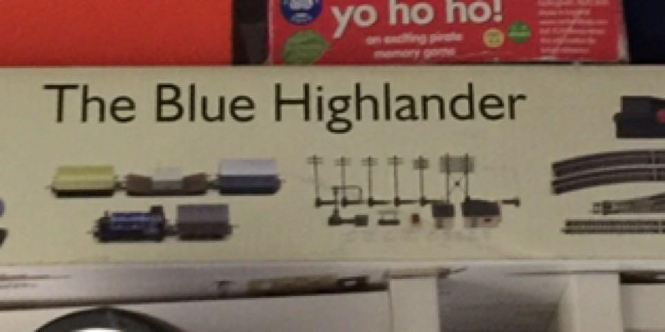 hornby blue highlander