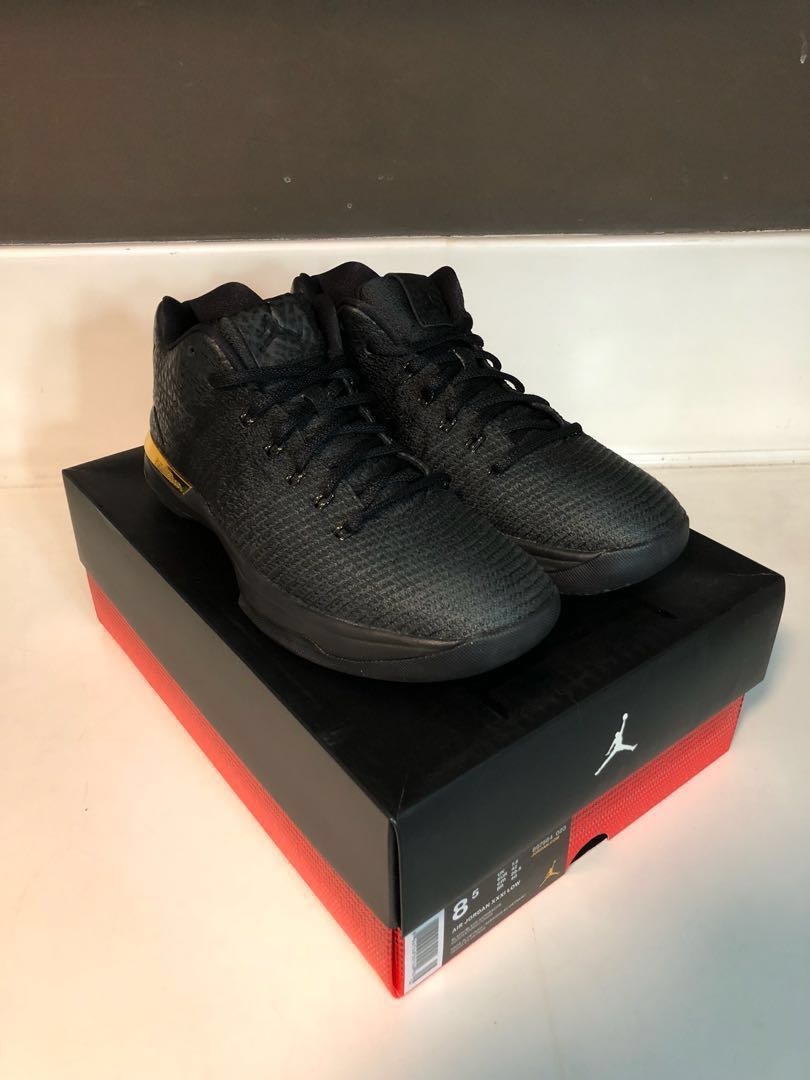 Jordan 31 Low Black And Gold Men S Fashion Footwear Sneakers On Carousell Jordan 31 Low Black And Gold Men S Fashion Footwear Sneakers On Carousell