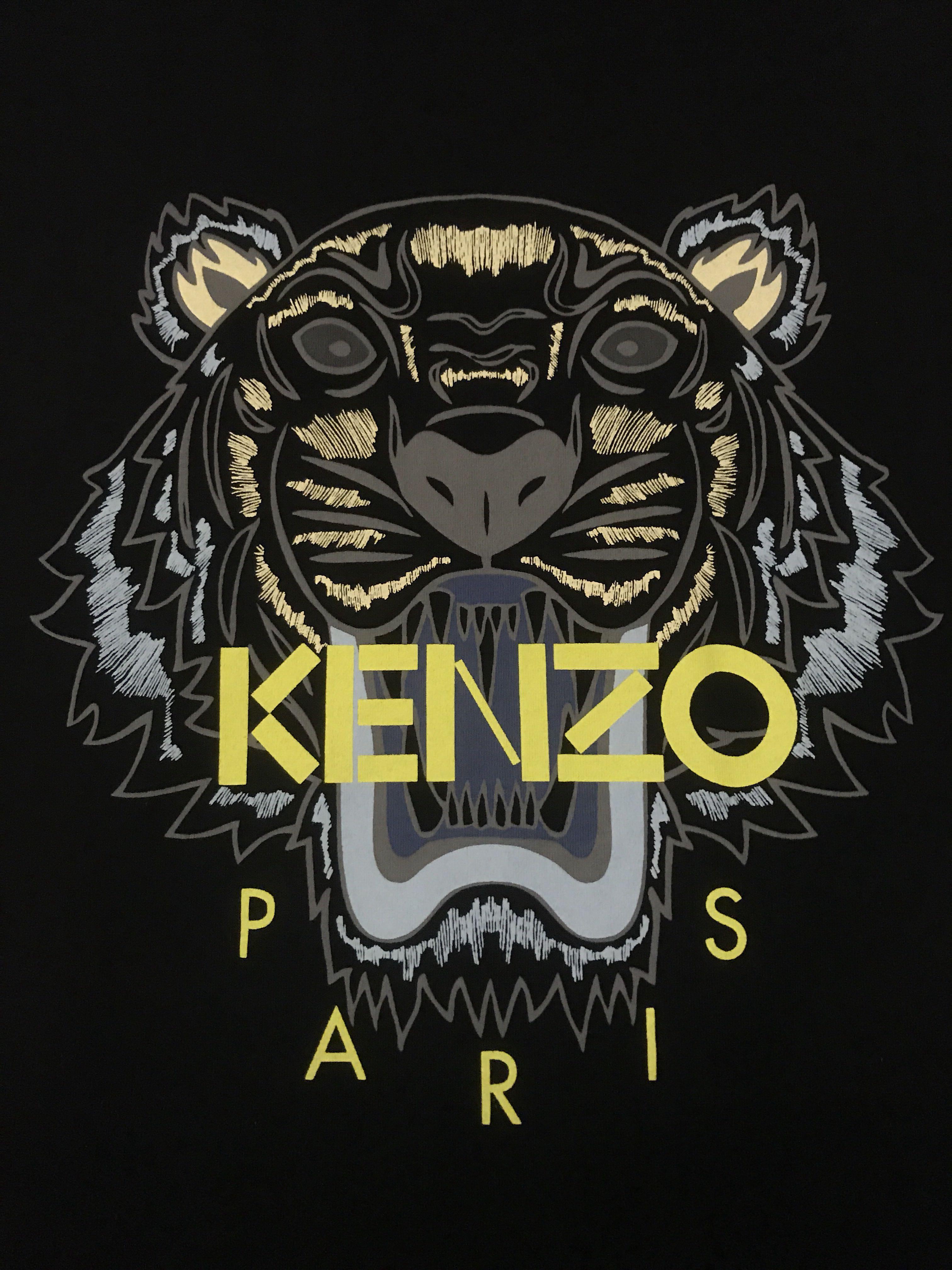 kenzo tiger tee