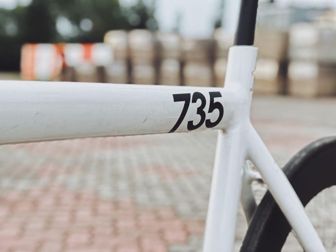 Leader 735 fixed gear bike, Sports Equipment, Bicycles & Parts, Bicycles on Carousell