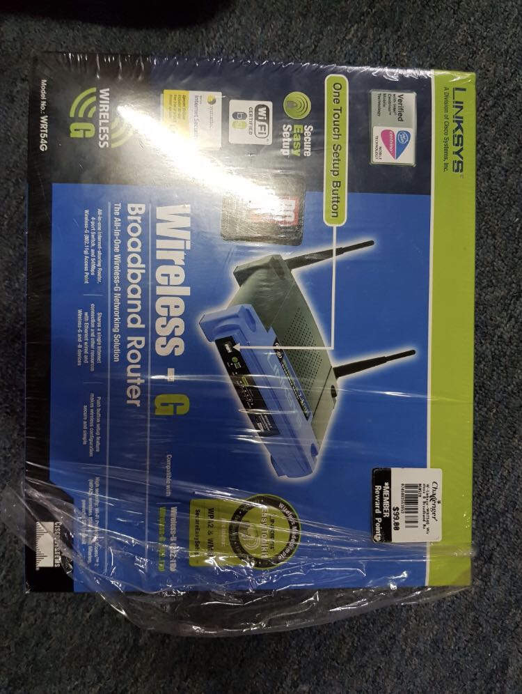 Linksys Wireless G Broadband Router, Computers & Tech, Parts