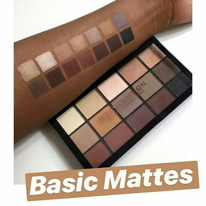 Makeup Revolution Basic Matte Palette Matte