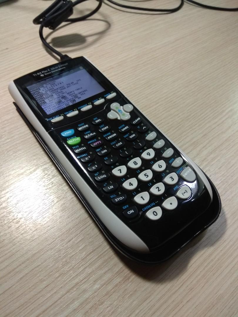 MOE approved Ti-84 Plus C Silver Edition Graphing Calculator, Computers ...