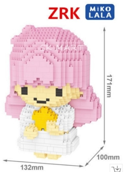 Lala Block Nano blocks (little twin star *LaLa), Hobbies & Toys, Toys & Games on ...