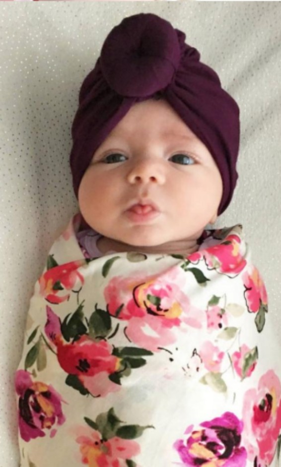 newborn turban hat