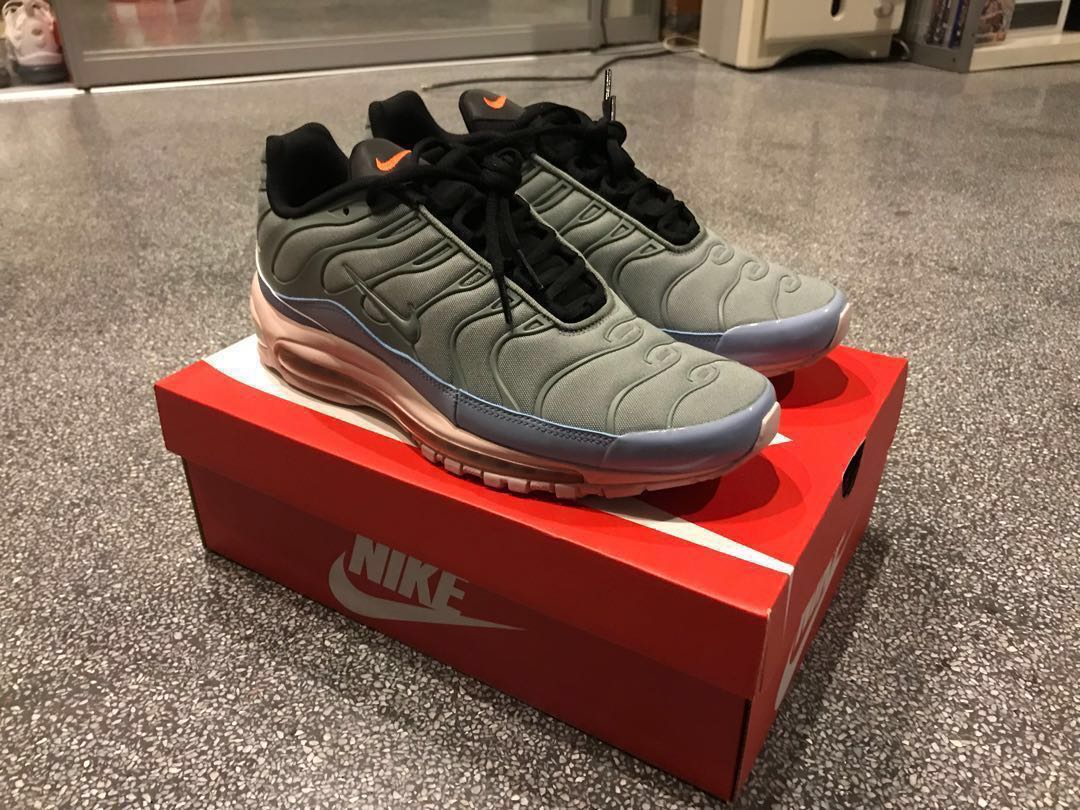 Nike Air Max 97 Plus RARE Mica Green Barely Rose Colourway Men s Fashion Footwear Sneakers on Carousell