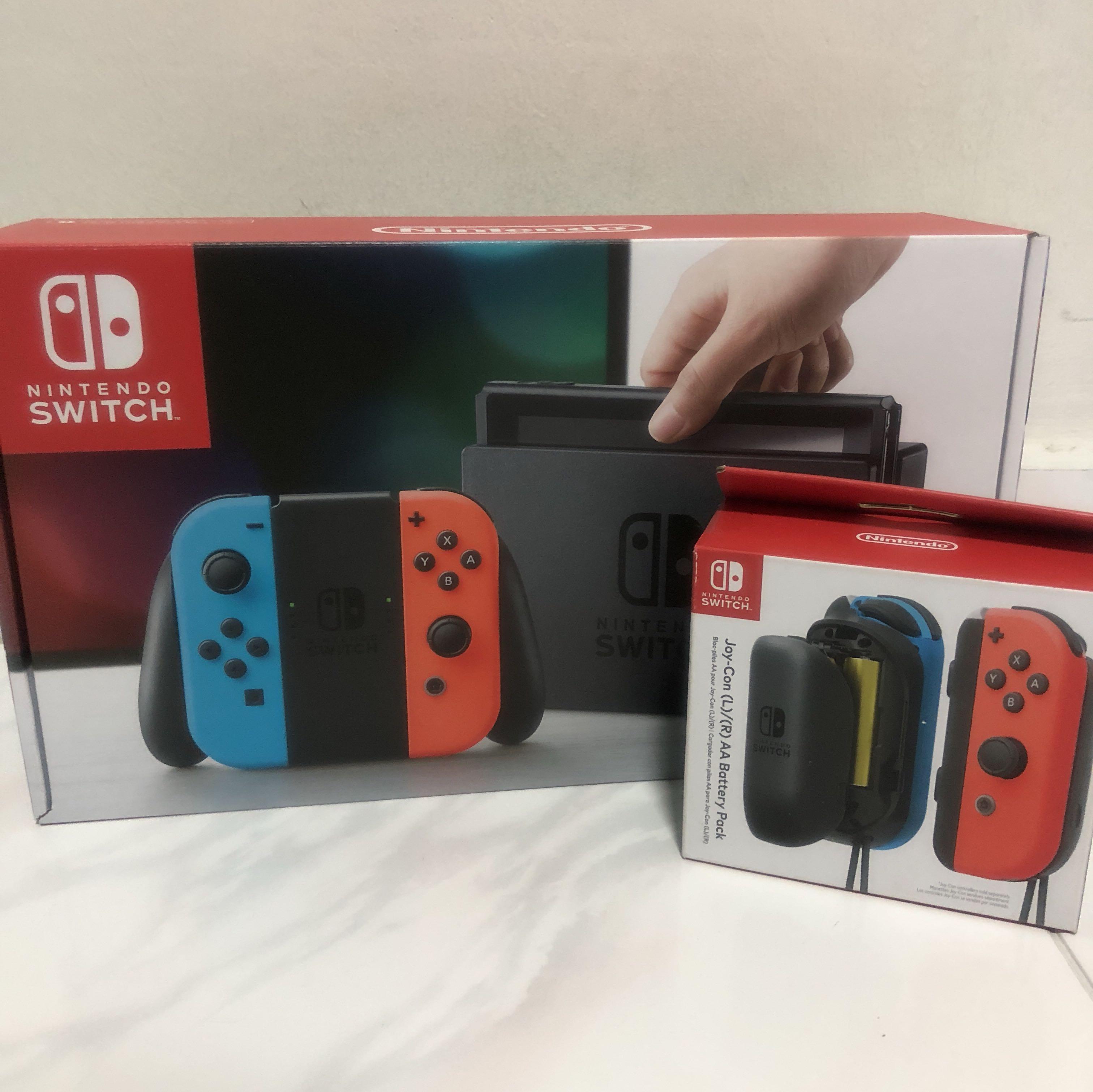 new nintendo switch neon