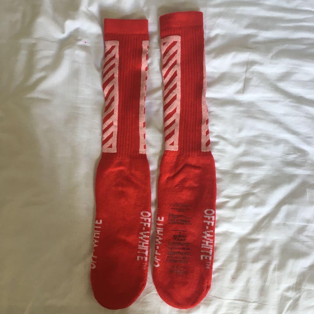 Off White socks (Category: Socks) located in Kuala Lumpur. Submitted by sellingstuffbuyingstuff66 (Listing ID 195555115, Image 1). Description: .