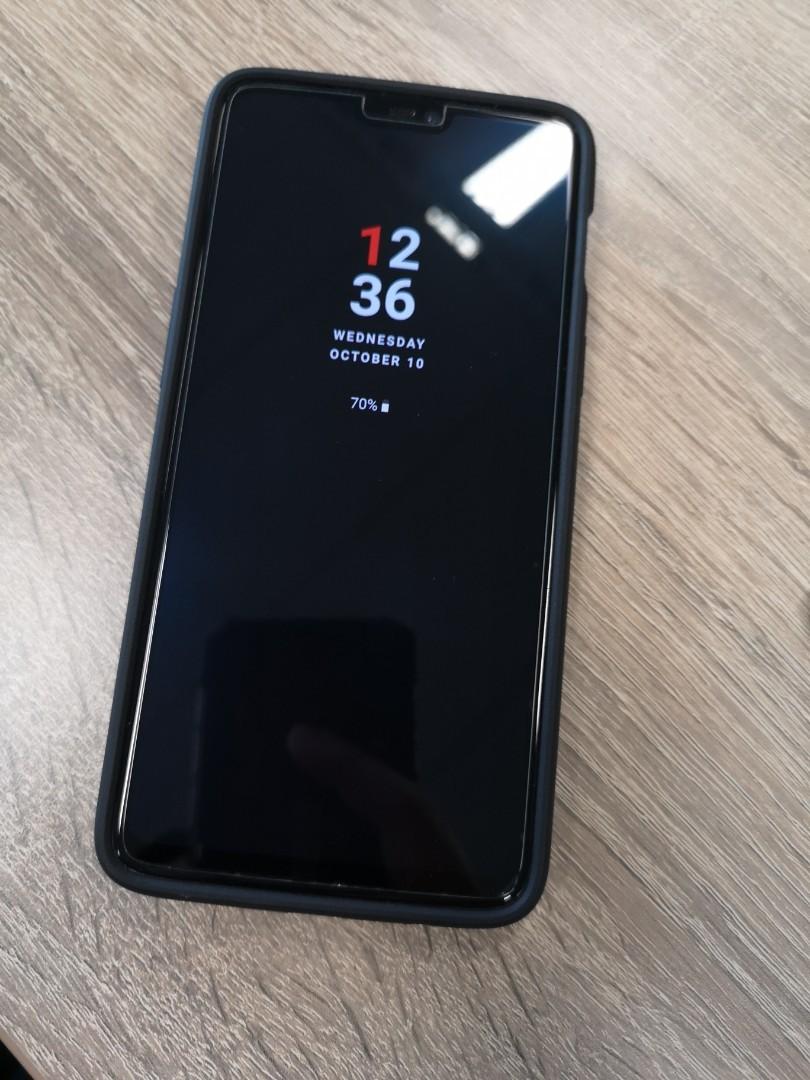 Oneplus 6 mirror black (128gb), Mobile Phones & Gadgets, Mobile Phones