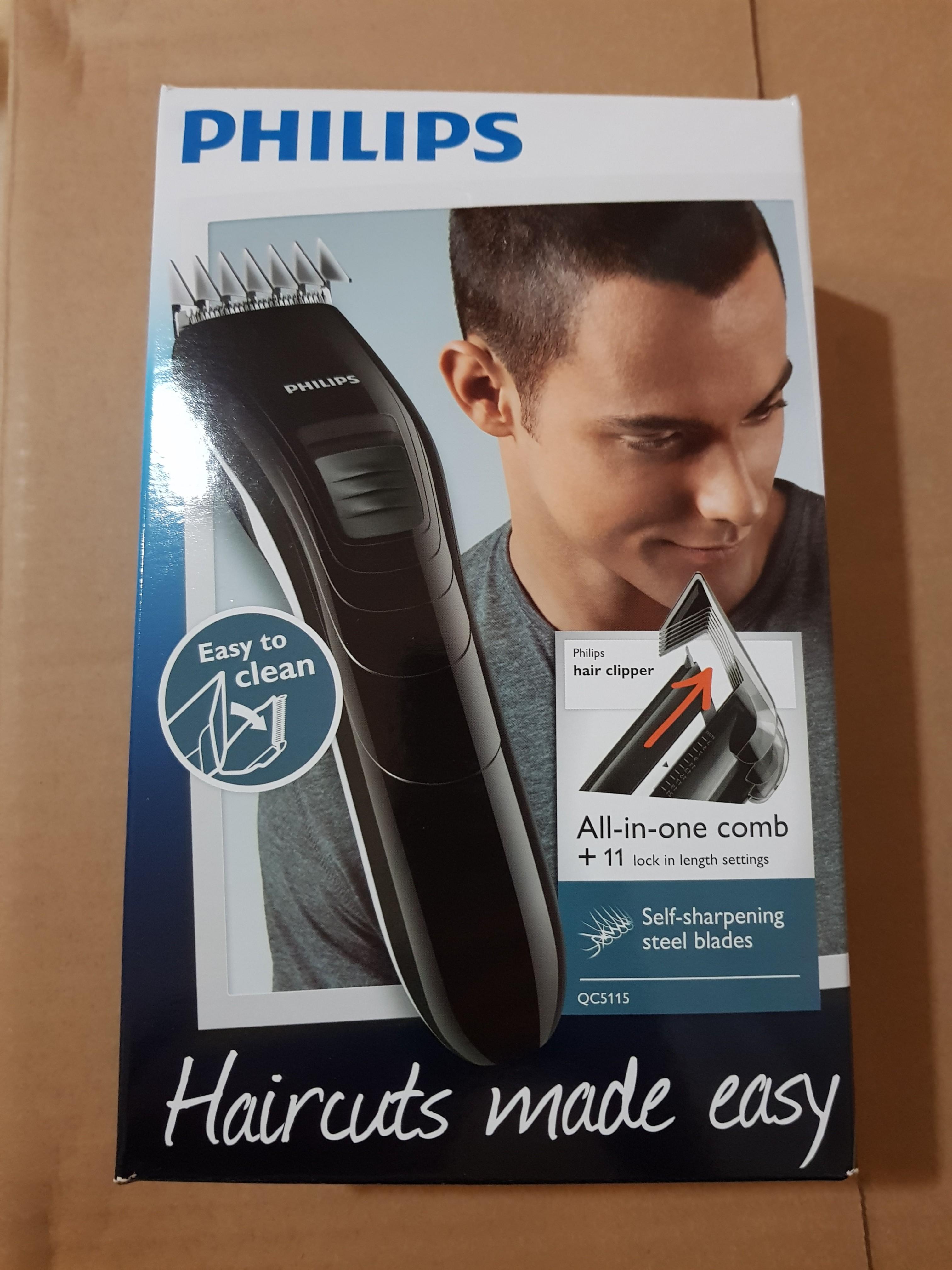 philips wired trimmer
