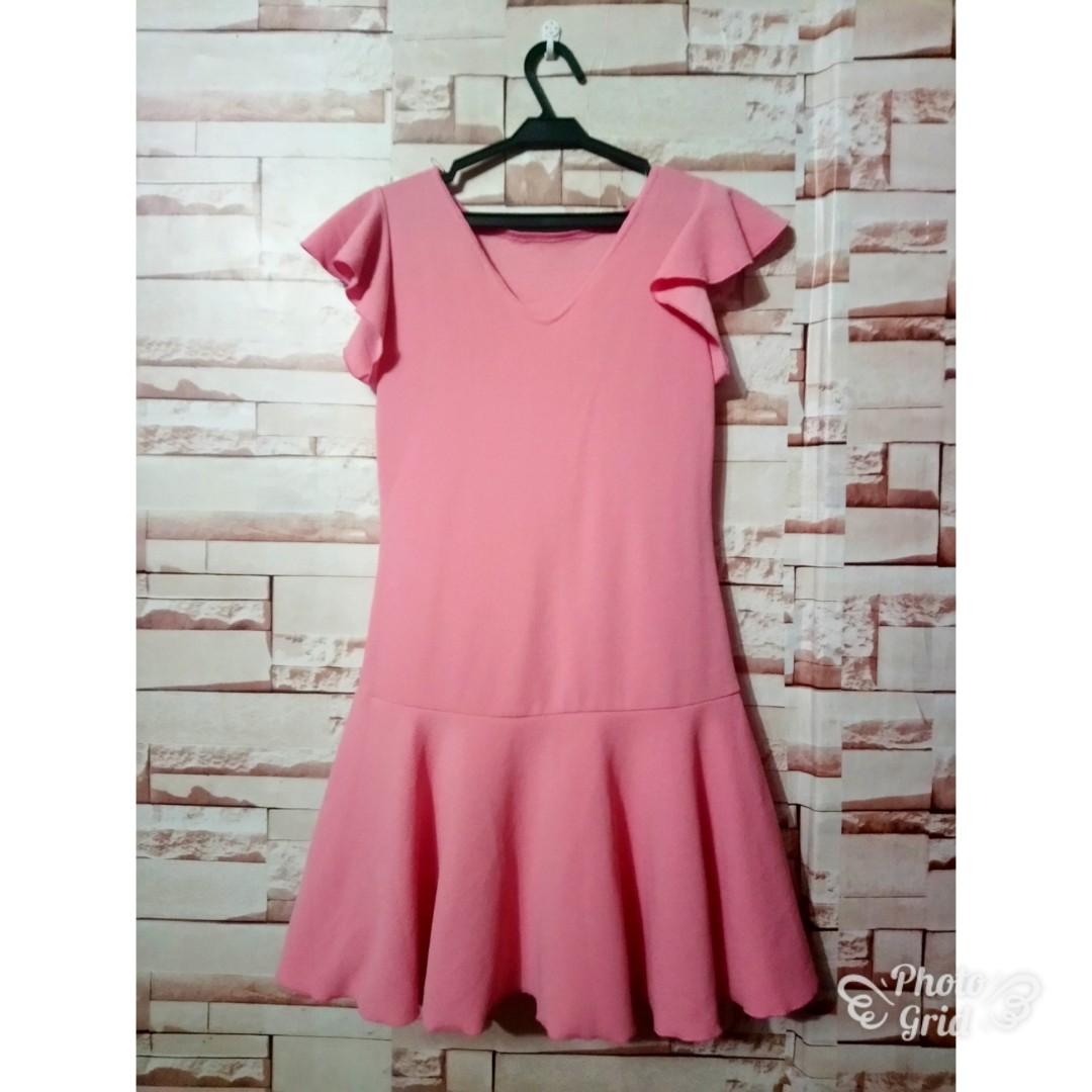 strapless open back dress Kawaii Aesthetic Korean Jang Wonyoung Baby Pink White Tweed Two Piece – The  Kawaii Factory