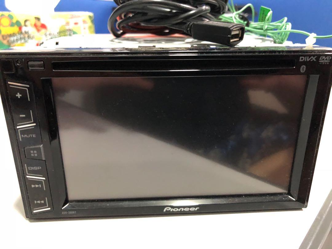 Pioneer headset AVH280BT, Car Accessories, Accessories on Carousell