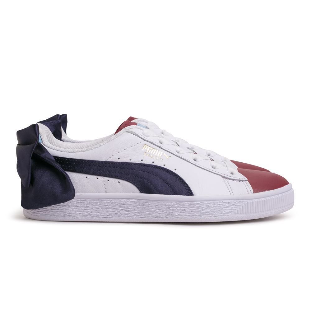 Puma basket clearance bow kids