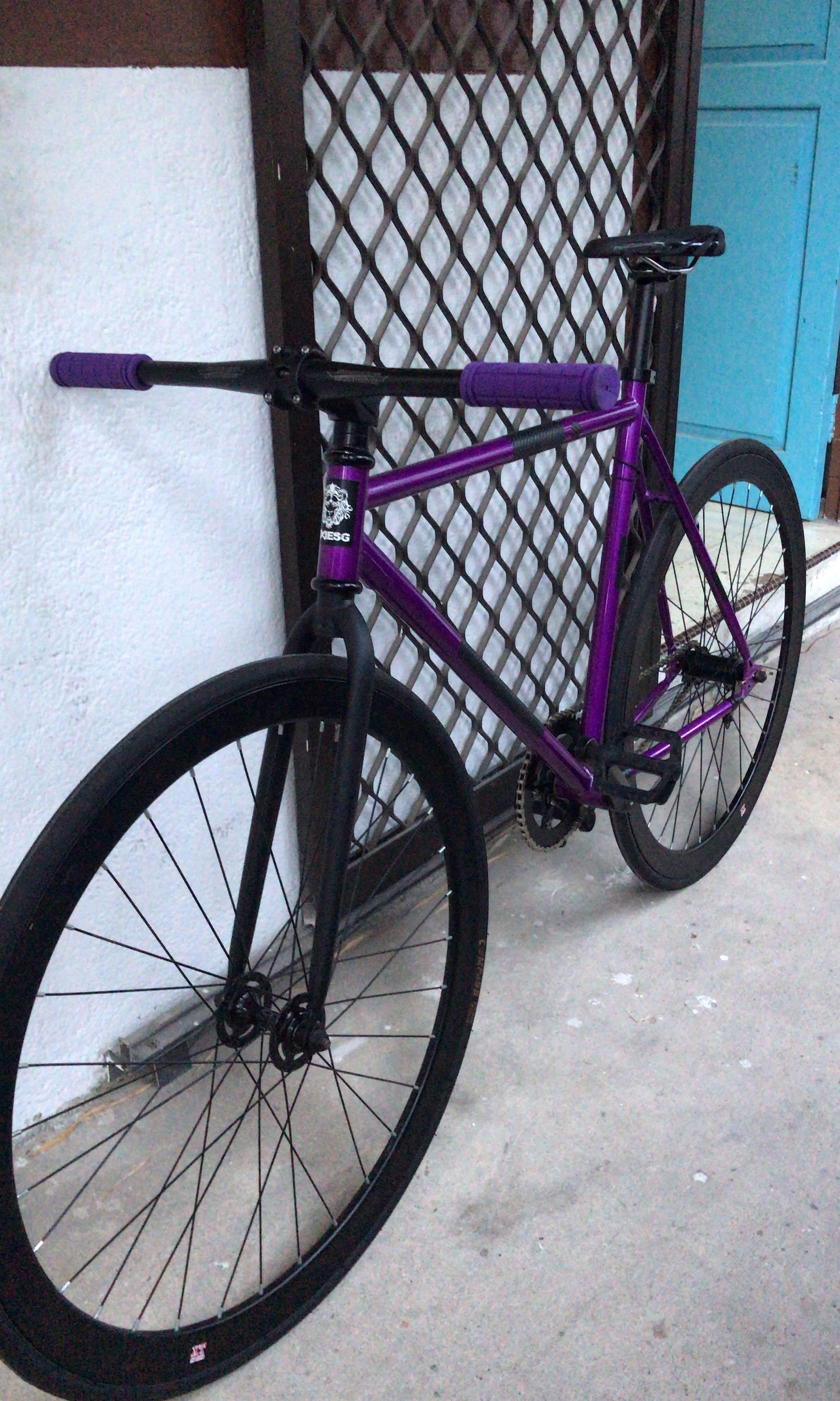 purple fixie