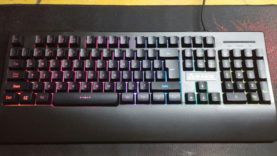 Rakk Sari Rgb Keyboard Electronics Computer Parts Accessories