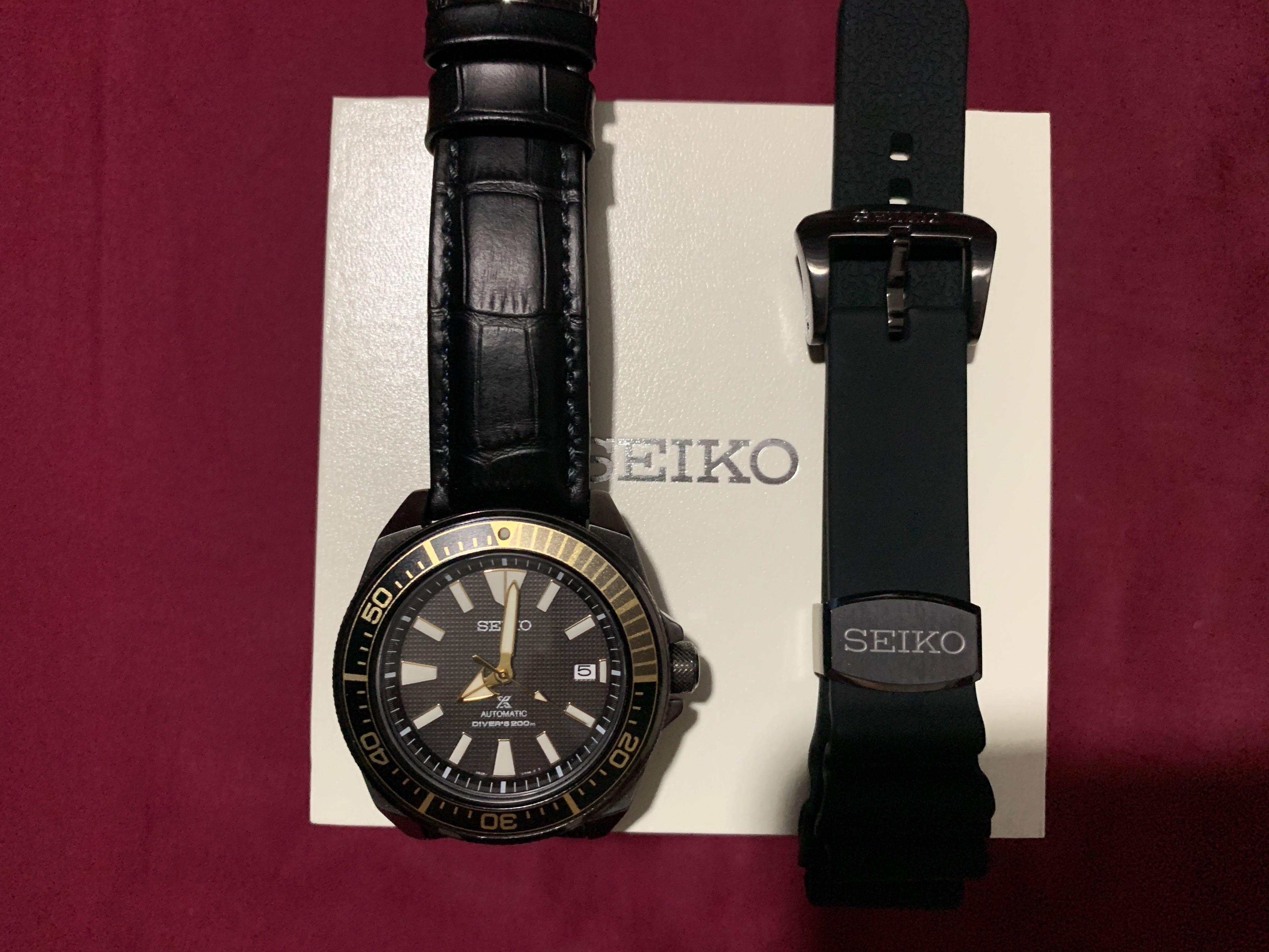 Seiko Samurai SRPB55k1 Men s Fashion Watches Accessories Watches on Carousell