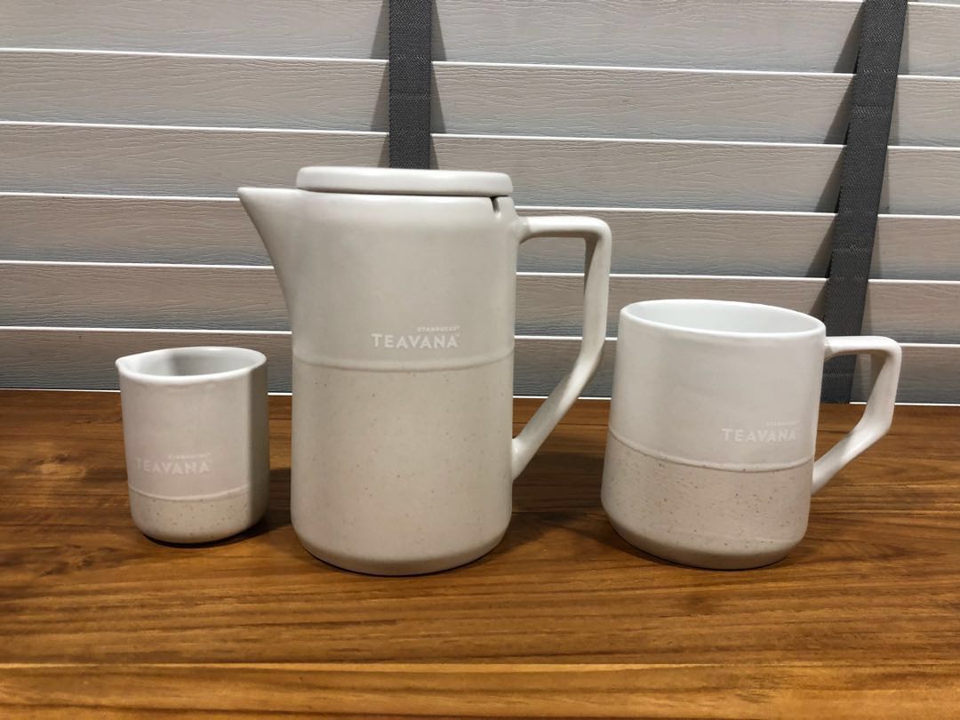 Starbucks Teavana Teapot Set And Cup Home Appliances Kitchenware On Carousell