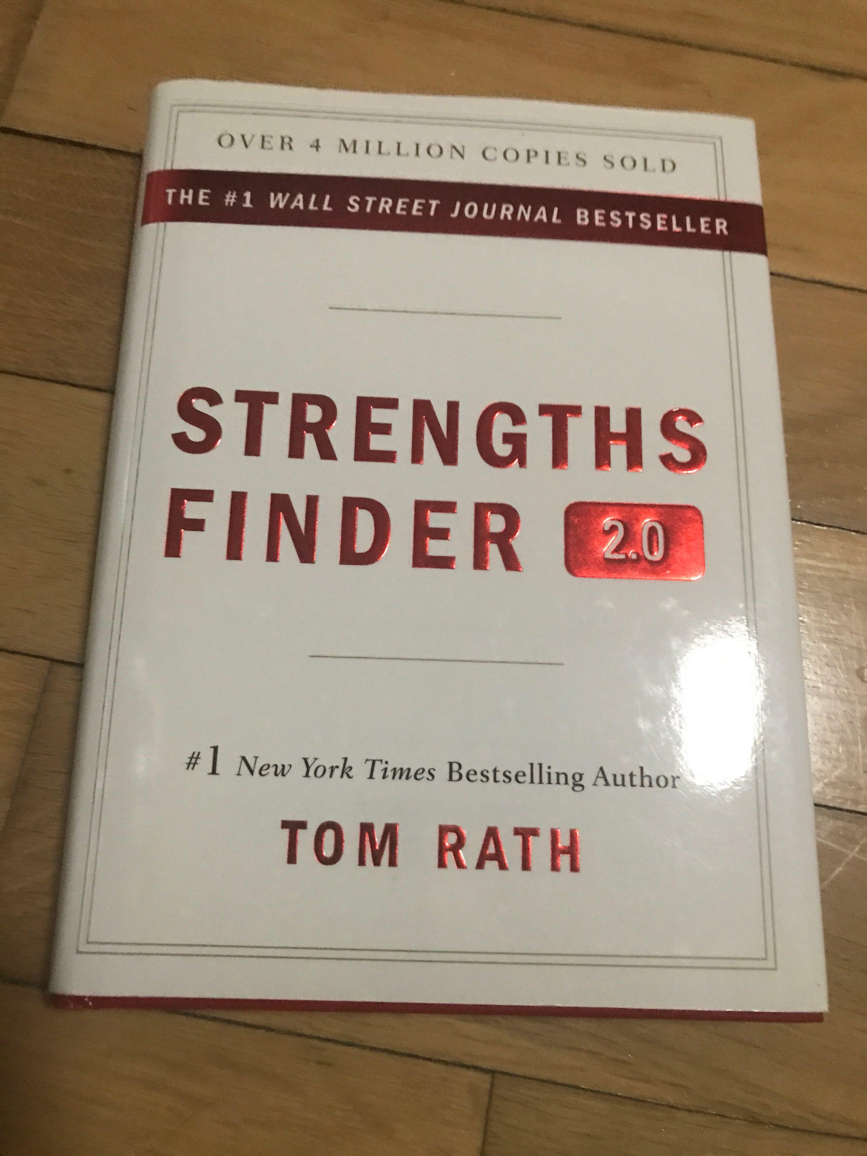 Strengths Finder 2 0 Tom Rath Books Stationery Non Fiction