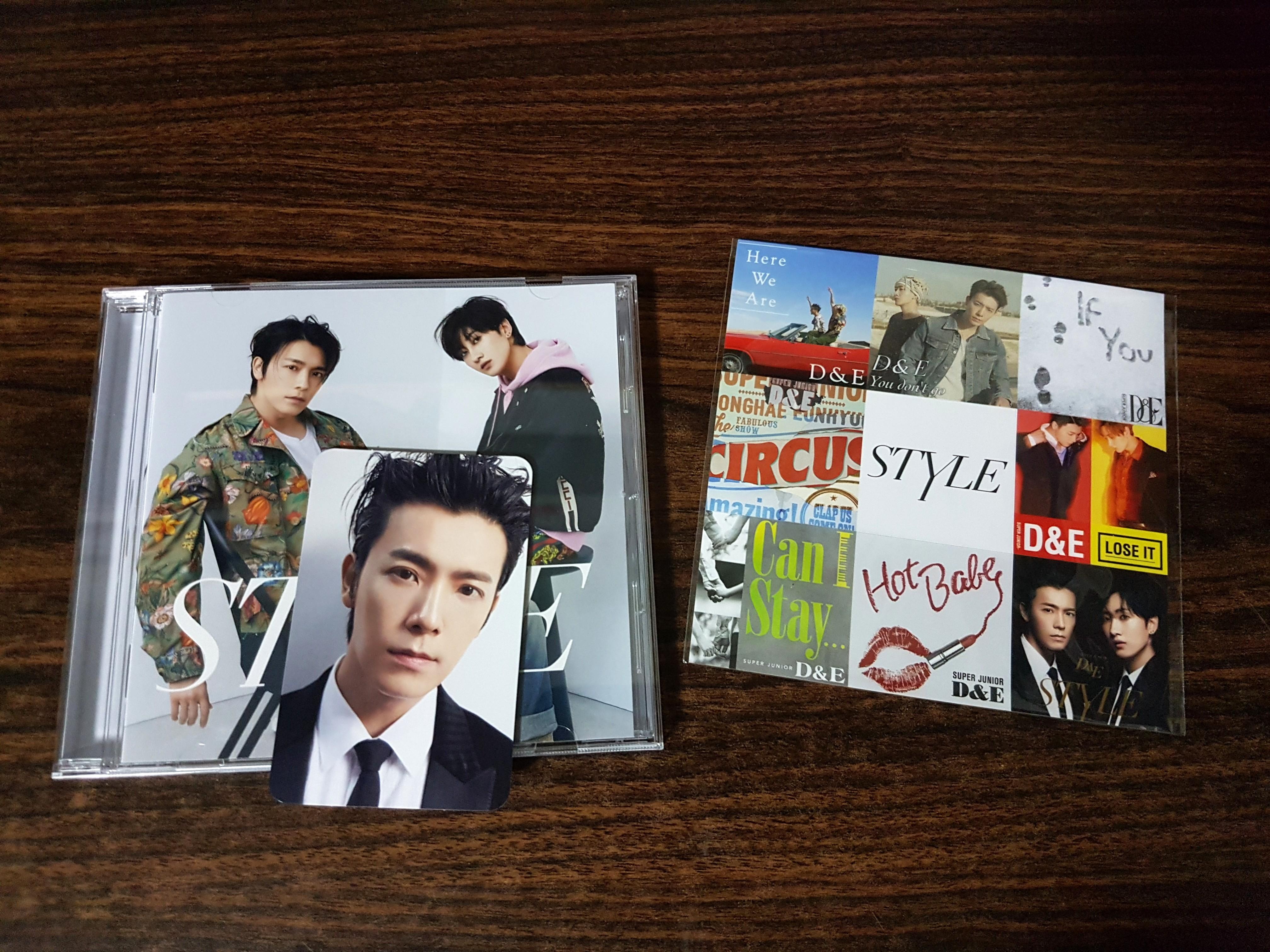 Super Junior D E Style Japan Album Cd Only Version Unsealed With Donghae Photocard Hobbies Toys Memorabilia Collectibles K Wave On Carousell