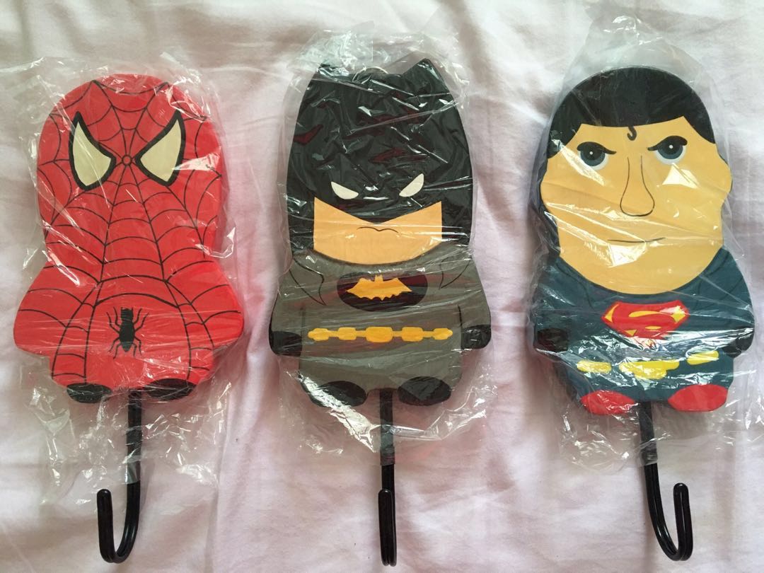 Superhero Hook, Furniture & Home Living, Home Decor, Other Home Decor