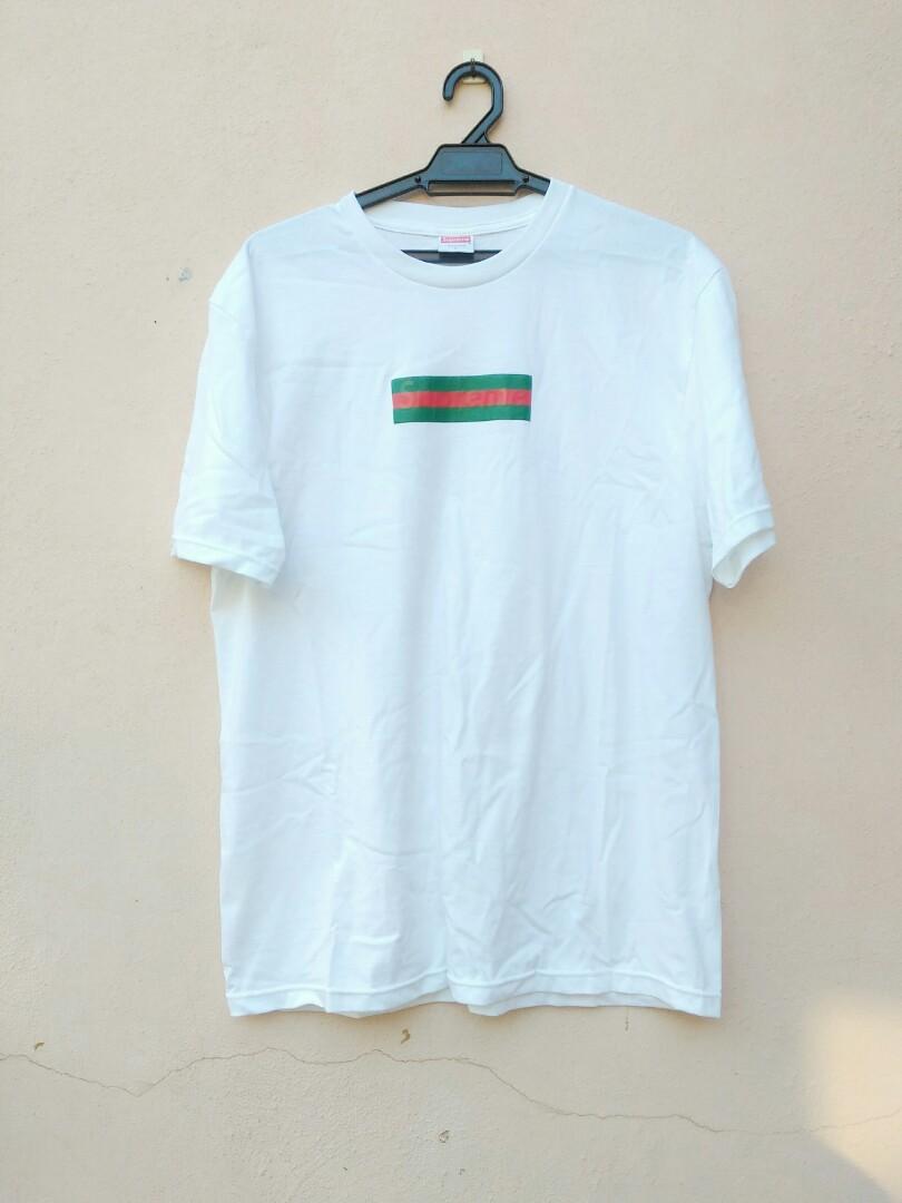 Gucci box logo shirt top