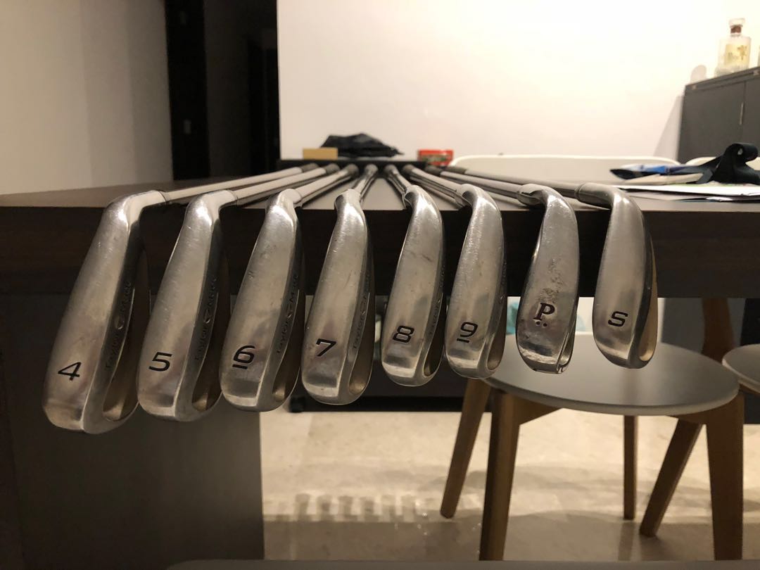 TaylorMade Supersteel Burner ladies iron set with Nike Sunday