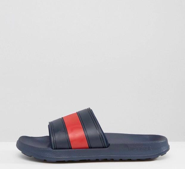 Tommy Hilfiger Splash Sliders Men s Fashion Footwear Flipflops