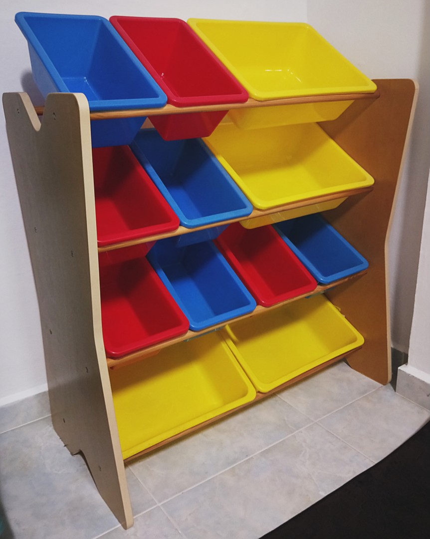 Toys Storage Shelf With FREEBIES, Furniture & Home Living, Home