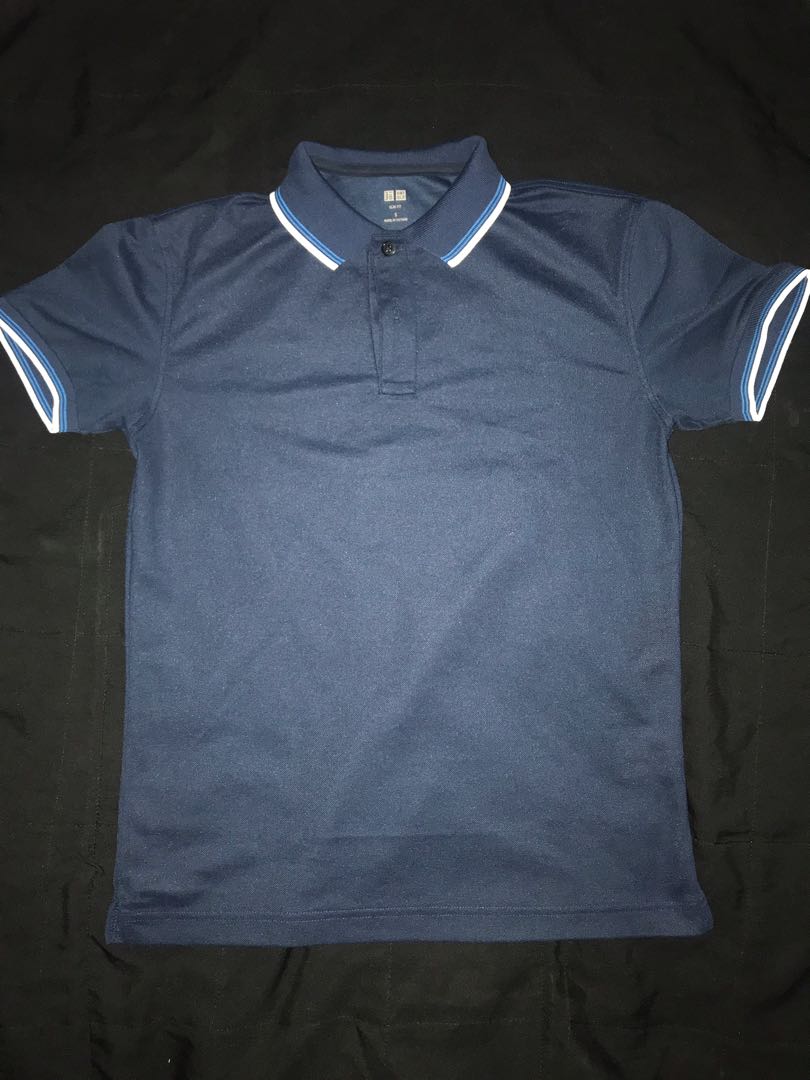 Uniqlo Polo Shirt - Midnight Blue, Men's Fashion, Tops & Sets, Tshirts ...